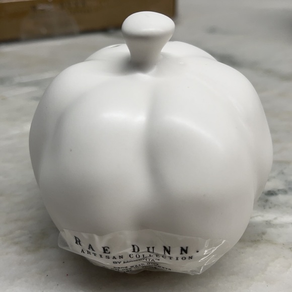 Rae Dunn Pumpkin Salt and Pepper Shakers - Picture 11 of 12